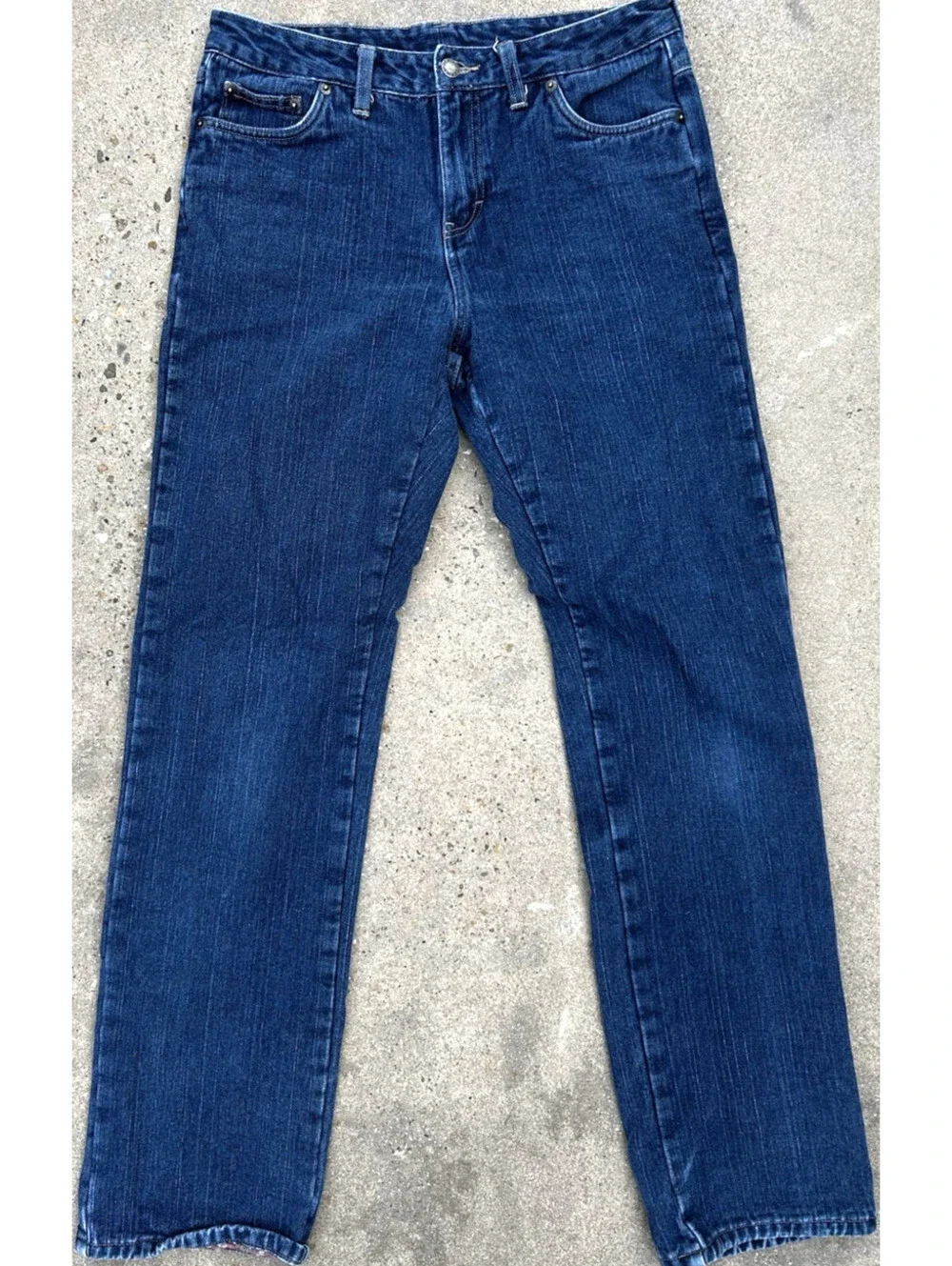 KUT From Kloth Toothpick Skinny Denim Jeans Womens 10P Blue Denim Cotton Blend